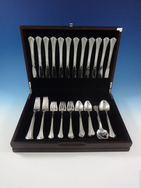 Eighteenth Century by Reed & Barton Sterling Silver Flatware Set Service 60 Pcs