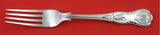 Kings by Roberts and Belk English Sterling Silver Regular Fork 7 1/8" Flatware