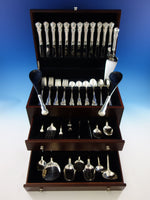 French Provincial by Towle Sterling Silver Flatware Set For 12 Service 89 Pieces