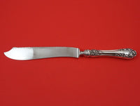 Rose by Wallace Sterling Silver Cake Saw HH w/Silverplate Serrated Blade 10 1/4"