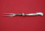 Waltz of Spring By Wallace Sterling Silver Roast Carving Fork 9 3/4"