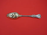 English King by Tiffany and Co Sterling Silver Berry Spoon GW w/fruit 8 5/8"