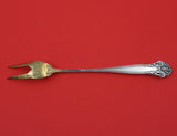 Georgian by Towle Sterling Silver Pickle Fork 2-Tine Gold Washed 6" Serving