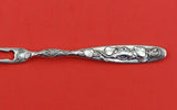 Vine by Tiffany Sterling Silver Fruit Fork 2-tine Morning Glory 6" Berlin Coll.