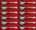 Old French by Gorham Sterling Silver Cream Soup Spoon Set 12 pieces 6"