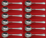 Old French by Gorham Sterling Silver Cream Soup Spoon Set 12 pieces 6"