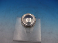 Foster & Bailey Sterling Silver and Glass Dresser Jar #1779 Dented Chip (#6636)