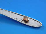 Lap Over Edge Mixed Metals by Tiffany and Co Sterling Teaspoon with Copper Bug