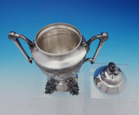 Japanese by Simpson Hall Miller and Co Silverplate Sugar Creamer Set 2pc (#4639)