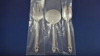 Royal Danish by International Sterling Silver Dinner Flatware For 8 Set 50 Pcs