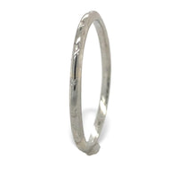 18k White Gold Wedding Band Ring Dated 1930 Size 7.25 Jewelry (#J7281)