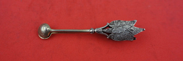 Morning Glory by Gorham Sterling Silver Sugar Spoon unusual w/ spring 3 1/4"
