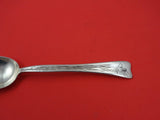 Lap Over Edge Acid Etched By Tiffany Sterling Teaspoon w/ bird in flight  6"
