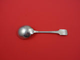 Norman Hammered by Shreve Sterling Silver Gumbo Spoon w/ applied mono "B" 6 3/4"