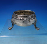 Scottish Sterling Silver Salt Dip Master Footed w/Lion Paw Feet and Mane (#6028)