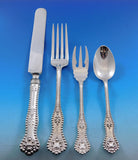 Charles II by Dominick & Haff Sterling Silver Flatware Set Service 77 pc Dinner