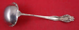 Queen by Mount Vernon / Howard Sterling Silver Sauce Ladle Enameled Light GW 6"