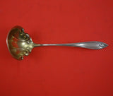 Cordova by Towle Sterling Silver Sauce Ladle Gold Washed Fancy 5 1/2" Serving