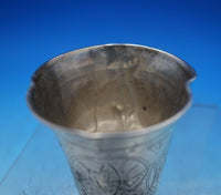 Russian Sterling Silver Cup for Vodka c. 1893 2 5/8" x 2 1/4" (#6541)