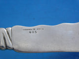 Lap Over Edge Acid Etched Tiffany Sterling Silver Fish Knife Oyster Sea 7 7/8"