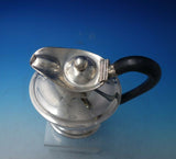 Edward Fernell English Georgian Sterling Silver Wine Ewer Pitcher w/Ebony #5679