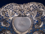 Gorham Sterling Silver Candy Dish Heart Shape Pierced Bows Scrolls A4304 (#7441)