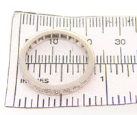 18k White Gold Genuine Natural Diamond Eternity Band (#J3953)