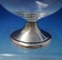 Webster Sterling Silver and Glass Brandy Snifter 6 1/4" x 4 1/4" (#5653)
