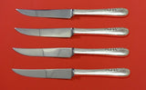 Blossom Time by International Sterling Silver Steak Knife Set 4pc HHWS  Custom