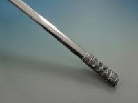 Aegean Weave Plain by Wallace Sterling Silver Butter Spreader HH 6 3/4"