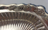 Whiting Sterling Silver Bowl with Applied Frog, Snail, Branch & Lily Pads #0037