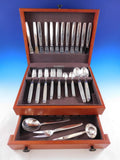 Silver Thread by Hingelberg Danish Sterling Silver Flatware Set Service 63 pcs