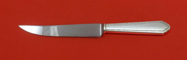 William and Mary by Lunt Sterling Silver Steak Knife Serrated HHWS Custom 8 1/2"