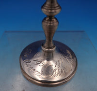 Courtman Silver English Estate Sterling Silver Wine Goblet Queen's Jubilee #7409