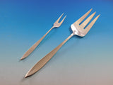 Gossamer by Gorham Sterling Silver Flatware Set for 12 Service 97 pieces Matte