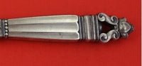 Acorn by Georg Jensen Sterling Silver Bread Knife Wide Serrated w/GI Mark 11"