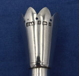 English Sterling Tussie Mussie with Fox and Presentation Hunting Trophy (#J7465)