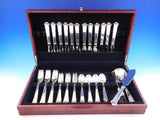 Vendome by Peter Hertz Danish Sterling Silver Flatware Set for 12 Service 51 Pcs