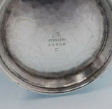 Whiting Sterling Silver Baby Cup Hand Hammered with Applied Toys #2540A (#3520)