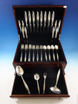Sentimental by Oneida Sterling Silver Flatware Set For 8 Service 44 Pieces