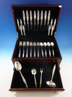 Sentimental by Oneida Sterling Silver Flatware Set For 8 Service 44 Pieces