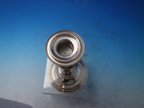 Beaded by LP & Co English Silver and Copper Candlestick Pair c.1930 (#5977)