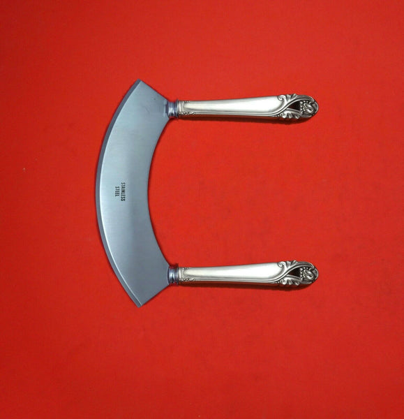 Spring Glory by International Sterling Silver Mezzaluna Knife HHWS 6 1/4" Custom