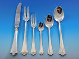 Konval by Th. Olsens 830 Silver Flatware Set Service 73 pieces Norwegian