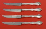Fontana by Towle Sterling Silver Steak Knife Set 4pc HHWS Custom Made 8 1/2"