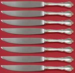 Legato by Towle Sterling Silver Steak Knife Set 8pc Not Serrated Custom