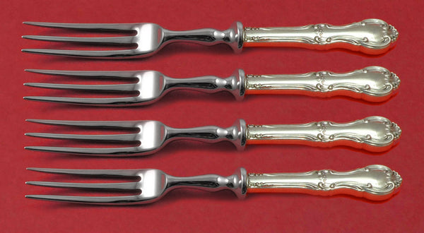 Joan of Arc by International Sterling Silver Fruit Fork Set 4-Pc HHWS 6" Custom