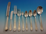 Old London Plain by Gorham Sterling Silver Flatware Set for 12 Service 125 Pcs