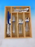 Ribbon Rose by Hallmark Sterling Silver Flatware Set for 6 Service 30 Pieces