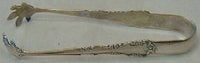 Wild Rose Old By International Sterling Silver Sugar Tong 4" Serving